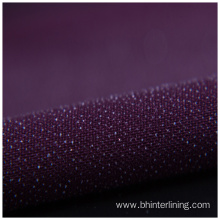 Customized colorful double-dot  fusible woven interlining